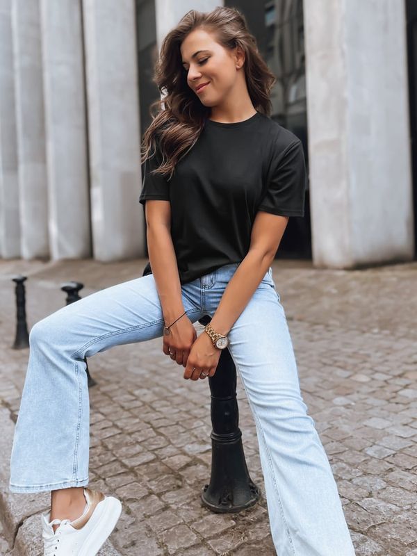 DStreet T-shirt damski MAYLA czarny Dstreet