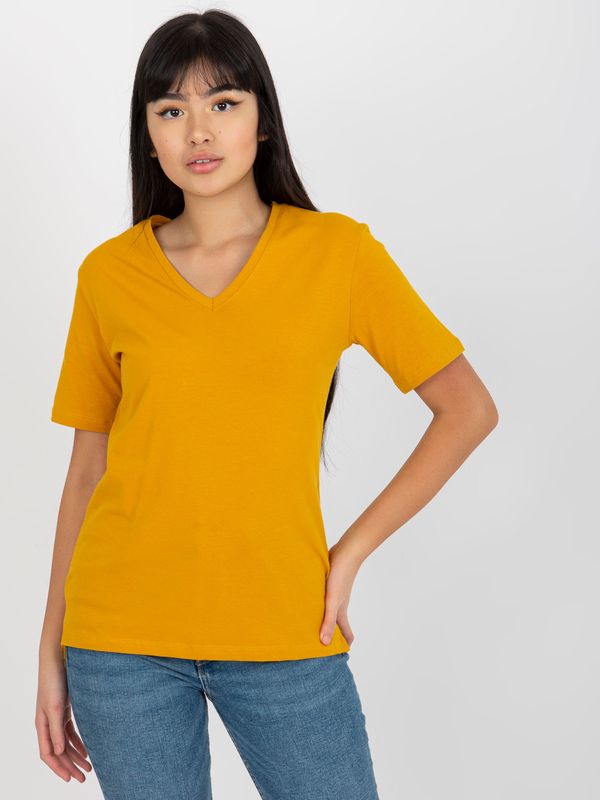 Lily Rose T-shirt-EM-TS-HS-20-25.41X-dark yellow