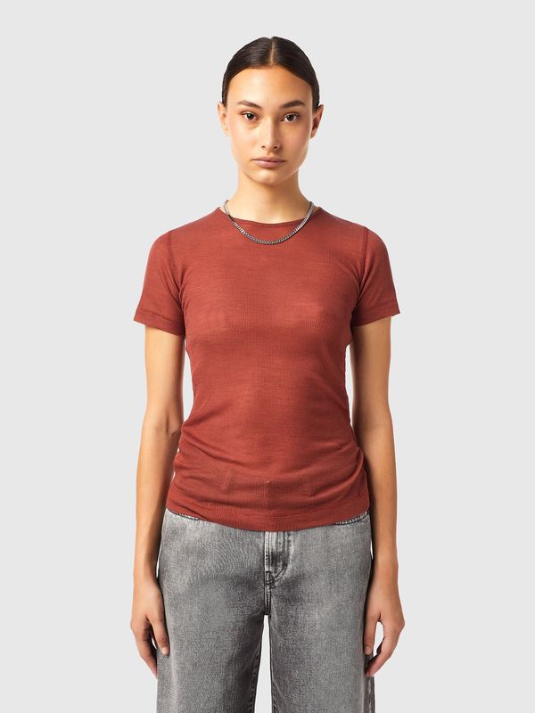 Diesel T-shirt - FEMALE DIESEL red