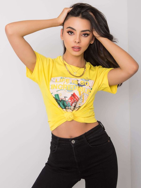 PEPPER & MINT T-shirt-PM-TS-SS21TX58.12-yellow