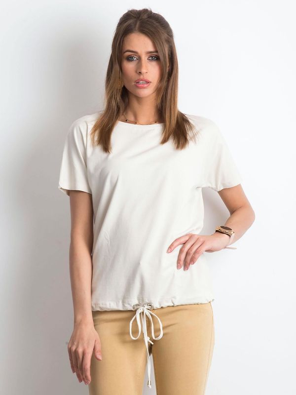 BASIC Feel Good T-shirt-RV-TS-4834.88P-light beige