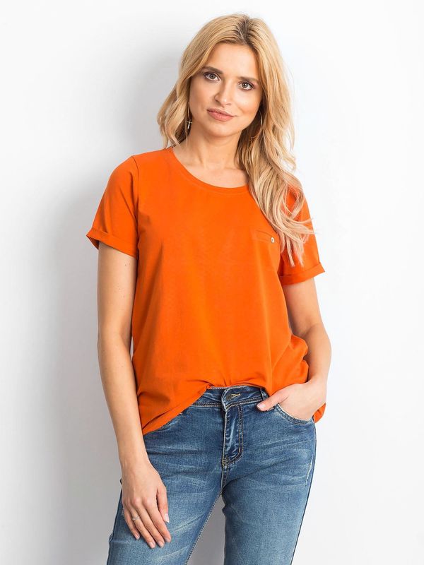 BASIC Feel Good T-shirt-RV-TS-4838.51P-dark orange