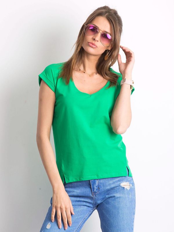 BASIC Feel Good T-shirt-RV-TS-4839.12P-green