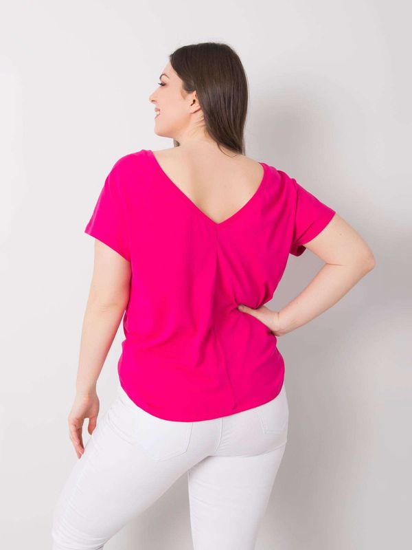 BASIC Feel Good T-shirt-RV-TS-6297.08P-fuchsia