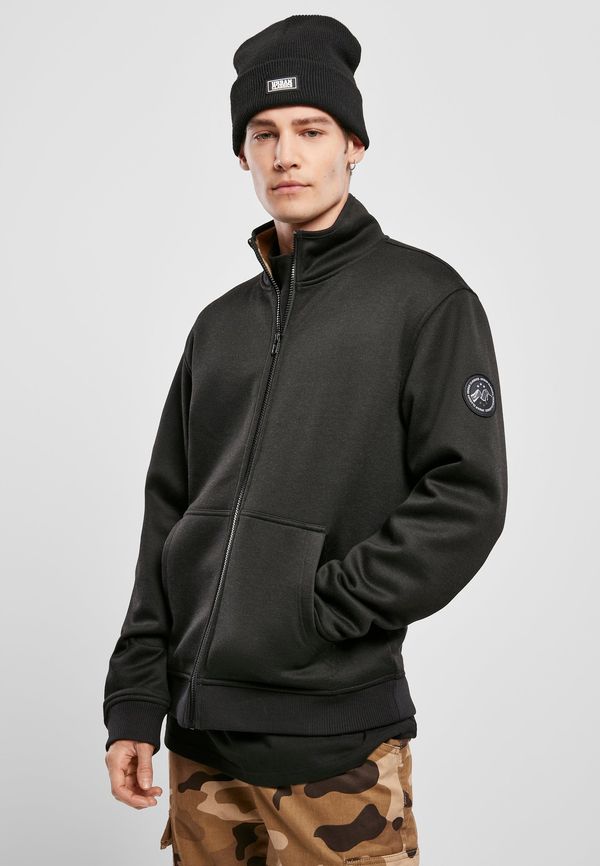 UC Men Teddy Bonded Zip Jacket Charcoal