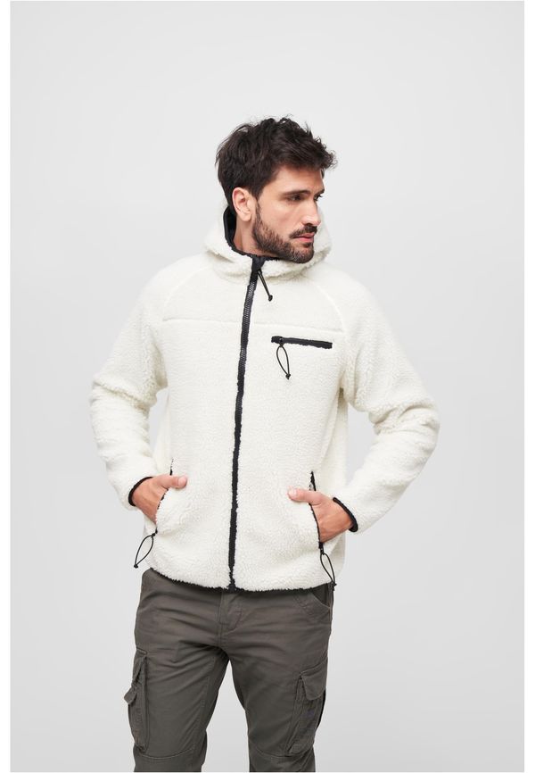 Brandit Teddyfleece Worker Jacket White