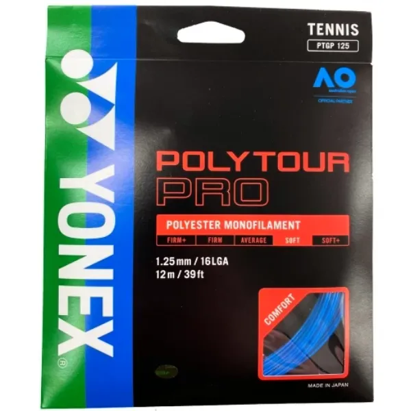 Yonex Tenisový výplet Yonex  Poly Tour Pro Blue  1,25 mm