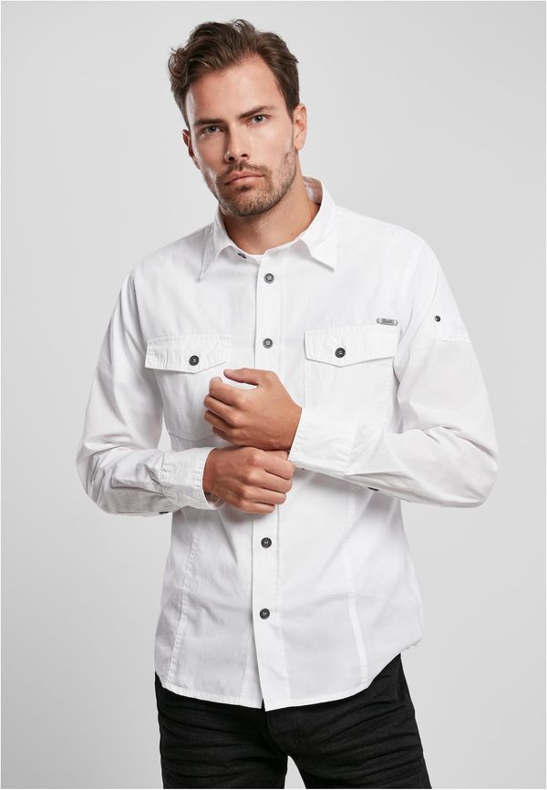 Brandit Thin work shirt white