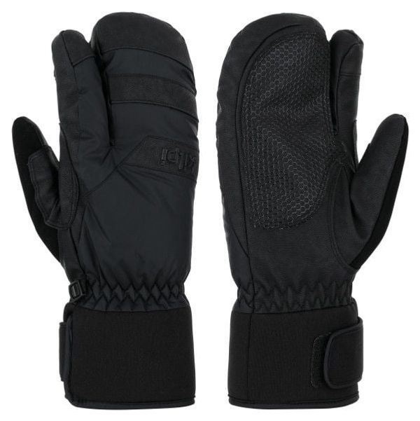 Kilpi Three-finger ski gloves Kilpi TRINO-U black