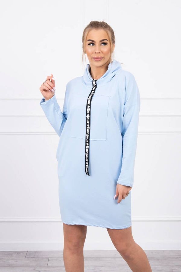 Kesi Tie dress light azure