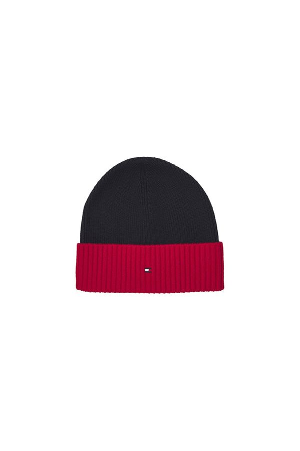 Tommy Hilfiger Tommy Hilfiger Cap - PIMA COTTON BEANIE CB blue-red