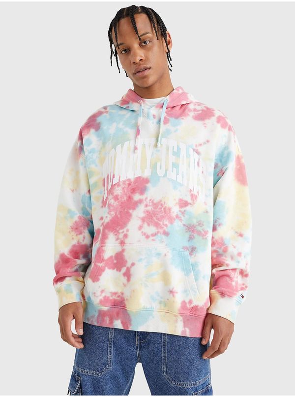 Tommy Hilfiger Jeans Tommy Hilfiger Jeans Sweatshirt - TJM AOP TIE DYE HOODIE multicolor