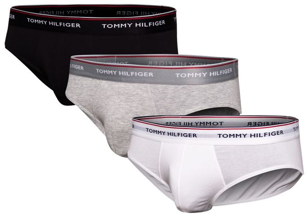 Tommy Hilfiger Tommy Hilfiger Man's 3Pack Underpants 1U87903766 White/Black/Grey