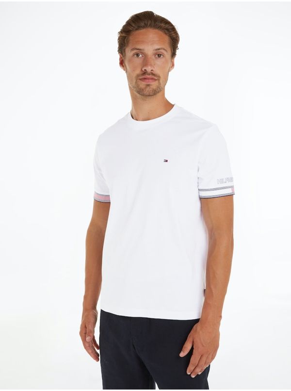 Tommy Hilfiger Tommy Hilfiger Men's White T-Shirt - Men's