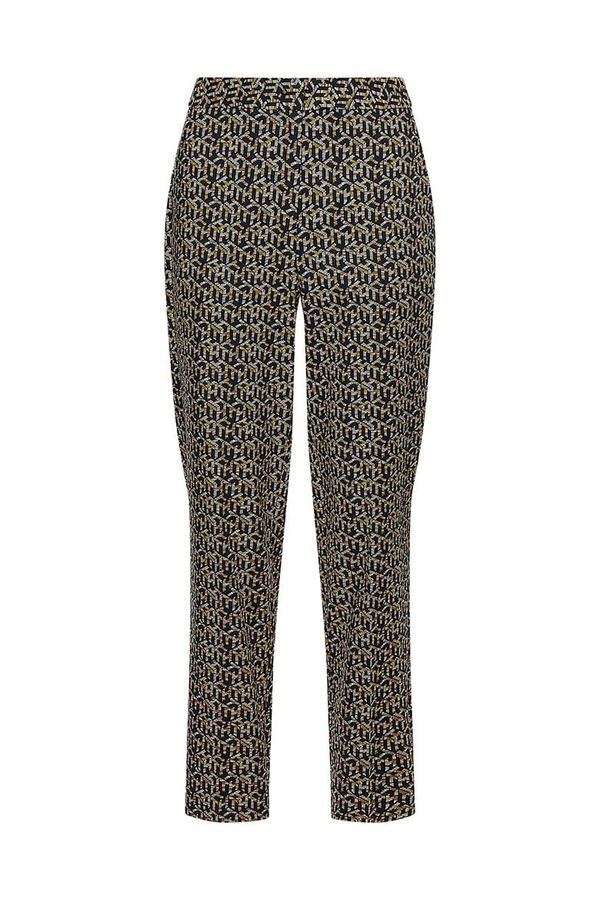 Tommy Hilfiger Tommy Hilfiger Pants - SLUB CO SLIM ANKLE PANT patterned