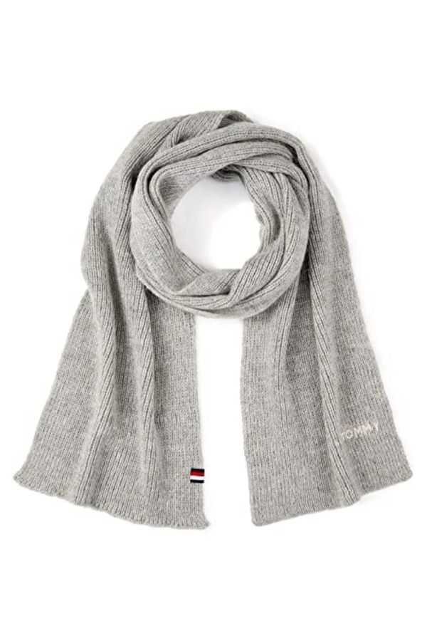 Tommy Hilfiger Tommy Hilfiger Scarf - EFFORTLESS KNIT SCARF grey