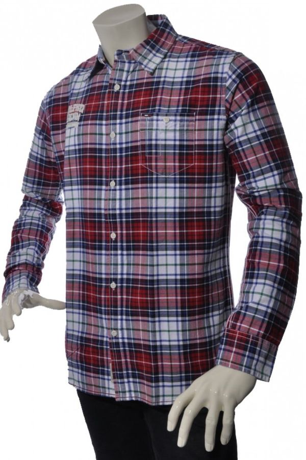 Tommy Hilfiger Tommy Hilfiger Shirt - FONZIE SHIRT L/S red