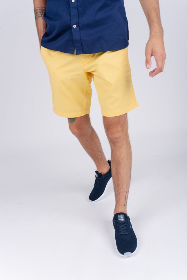 Tommy Hilfiger Tommy Hilfiger Shorts - BROOKLYN SHORT LIGHT TWILL BELT yellow