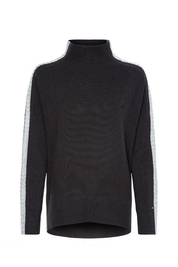Tommy Hilfiger Tommy Hilfiger Sweater - TARAH RELAXED MOCK-NK SWEATER black