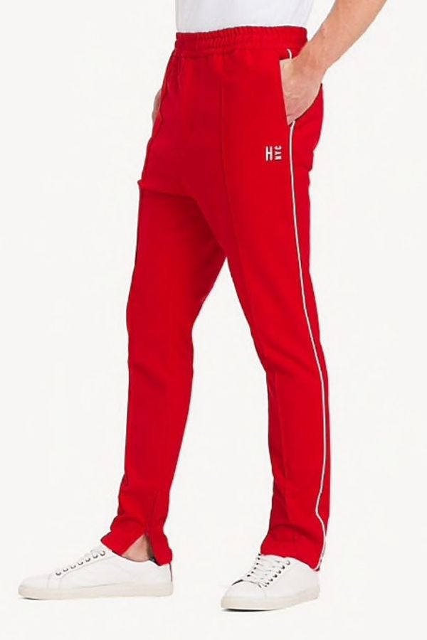 Tommy Hilfiger Tommy Hilfiger Sweatpants - TAPERED ACTIVE PANT CONTRAST WB red