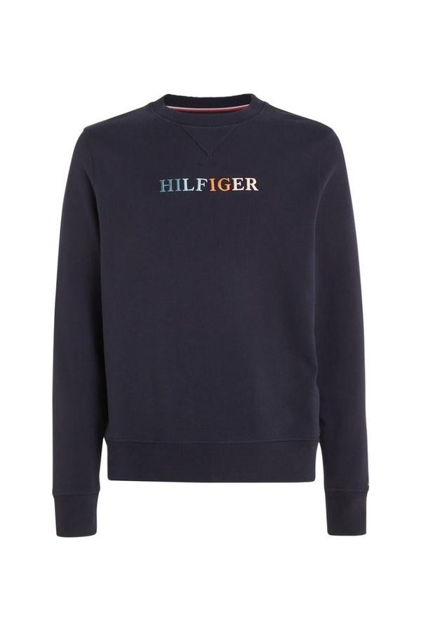 Tommy Hilfiger Tommy Hilfiger Sweatshirt - CONTRAST STITCH CREWNECK blue