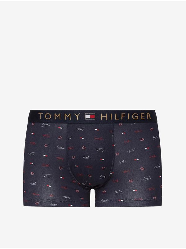 Tommy Hilfiger Tommy Hilfiger Unde Blue Mens Patterned Boxers & Socks Set - Men