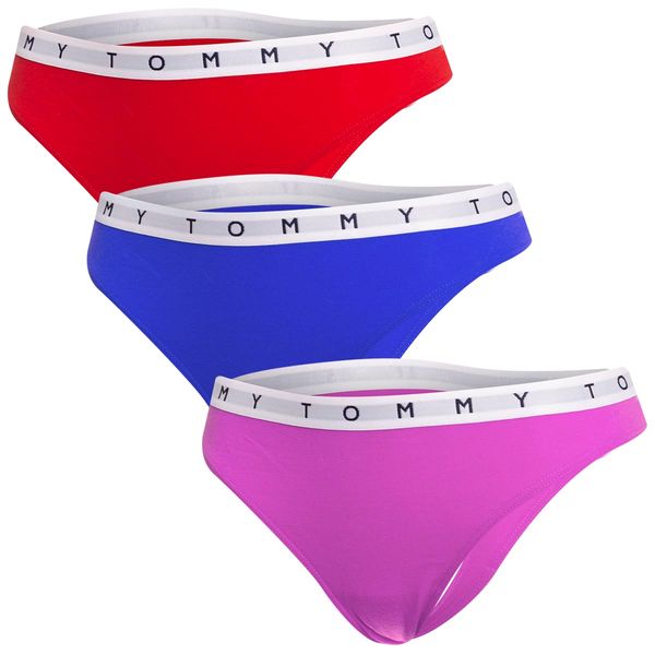 Tommy Hilfiger Tommy Hilfiger Woman's 3Pack Thong Brief UW0UW025210RZ