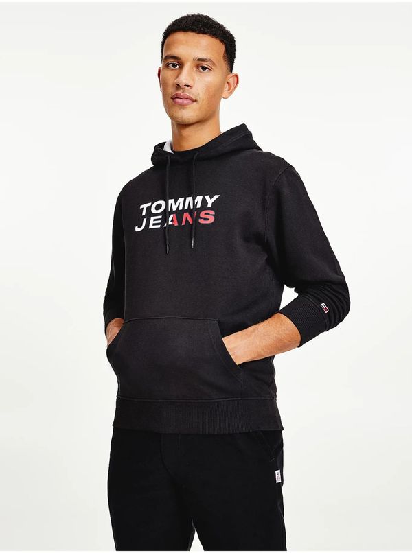 Tommy Hilfiger Tommy Jeans Sweatshirt - TJM ENTRY HOODIE black
