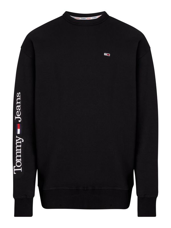 Tommy Hilfiger Jeans Tommy Jeans Sweatshirt - TJM REG LINEAR PL black