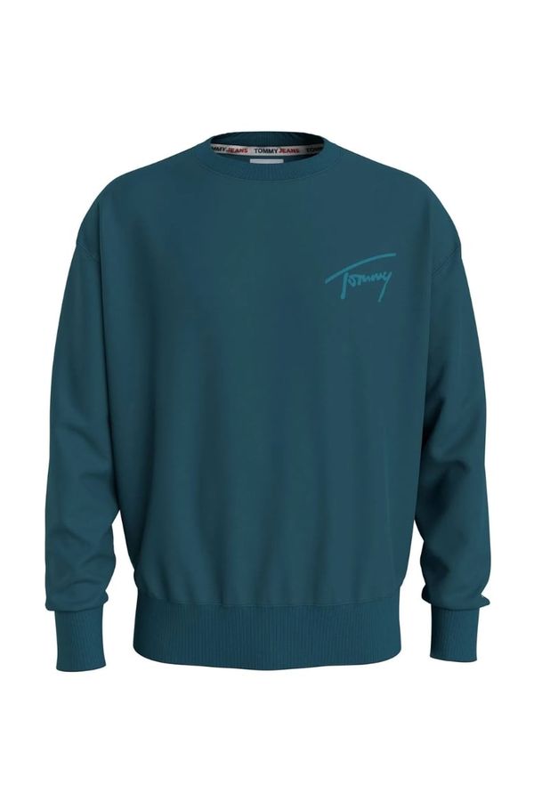 Tommy Hilfiger Tommy Jeans Sweatshirt - TJM TOMMY SIGNATURE CREW blue