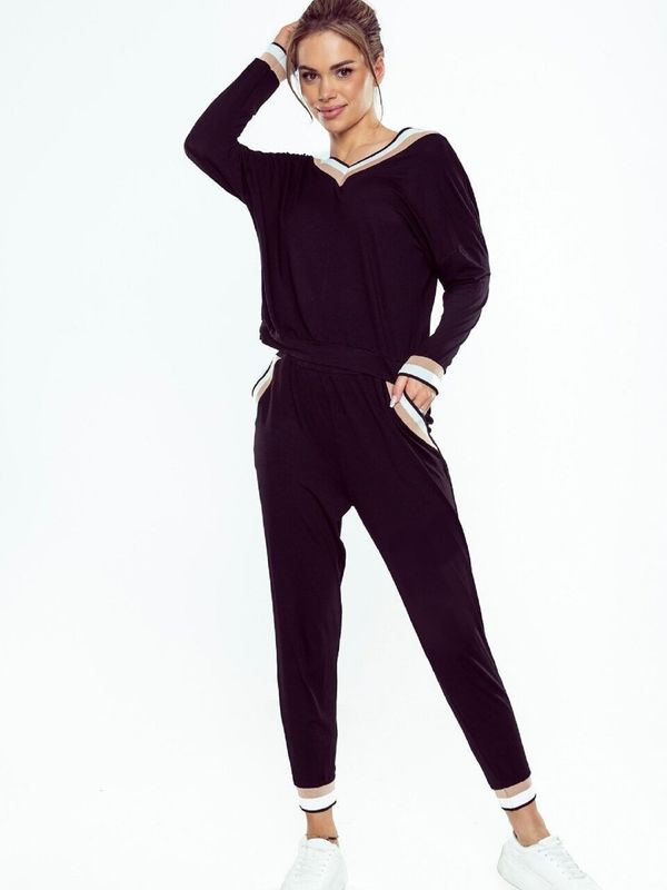 Eldar Tracksuit Eldar First Lady Fanny length/r 2XL-3XL black 099