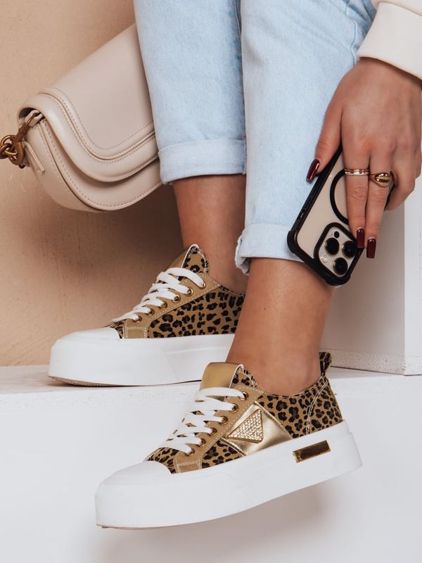 DStreet Trampki damskie na platformie TRENDIS Dstreet