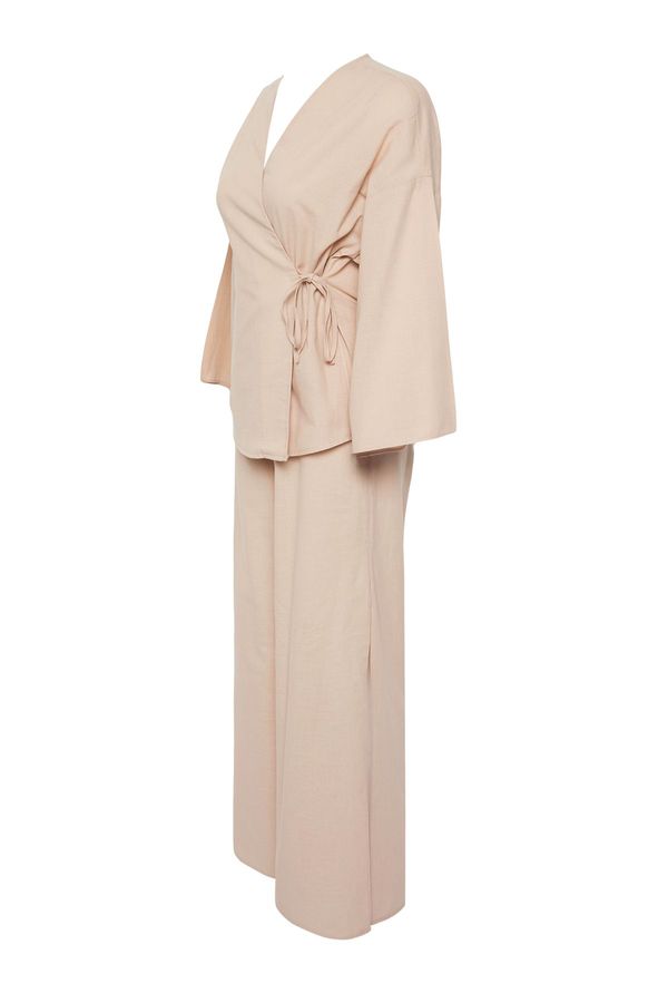 Trendyol Trendyol Beige*005 Plain Weave 100% Cotton