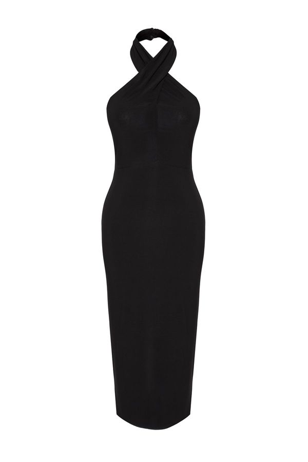 Trendyol Trendyol Black Bodycon Knitted Dress