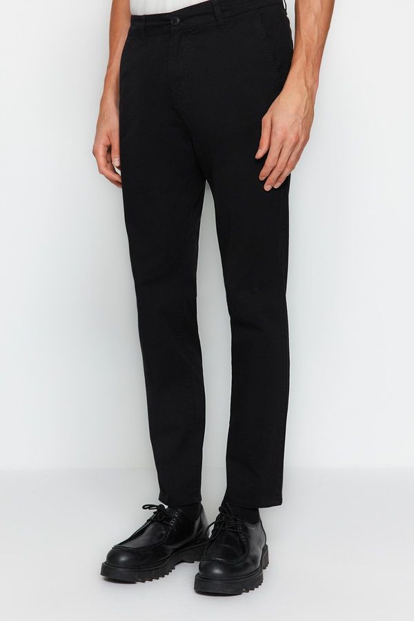 Trendyol Trendyol Black Slim Fit Chino Trousers