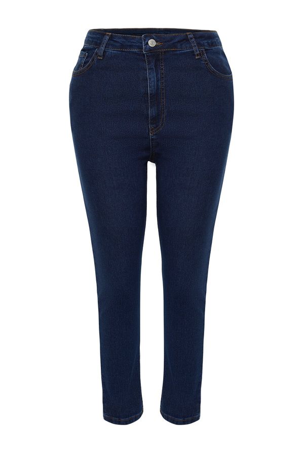 Trendyol Trendyol Curve Blue Stretchy Skinny Jeans