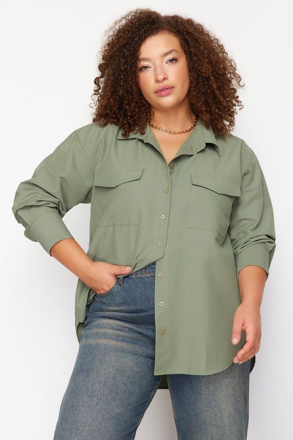 Trendyol Trendyol Curve Khaki