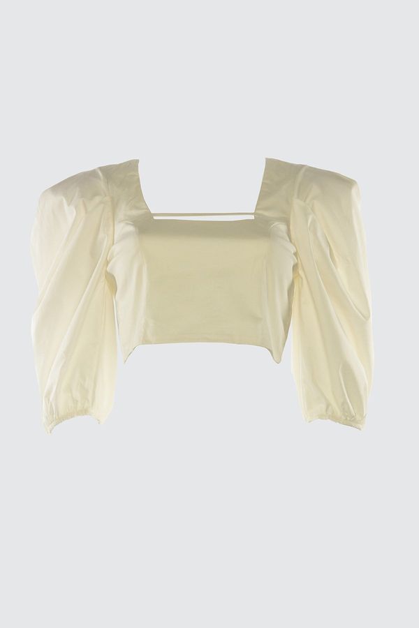 Trendyol Trendyol Ecru Balloon Sleeve Blouse