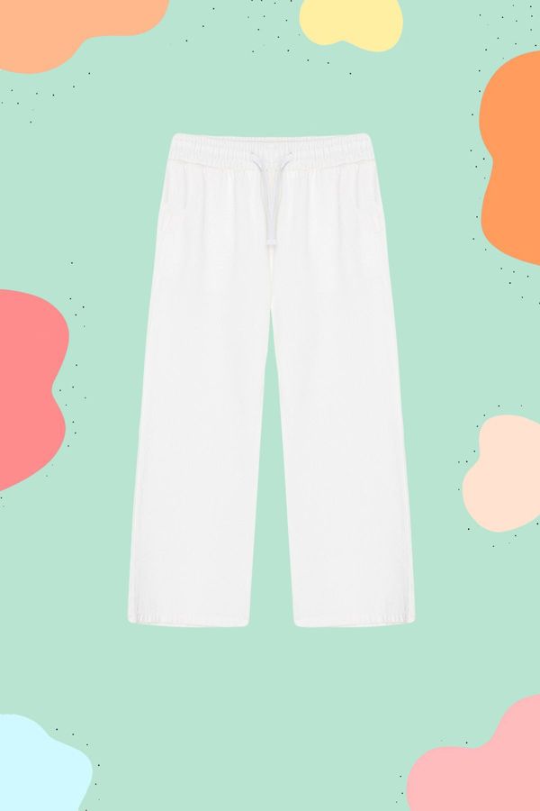 Trendyol Trendyol Girl's White Denim Trousers Jean