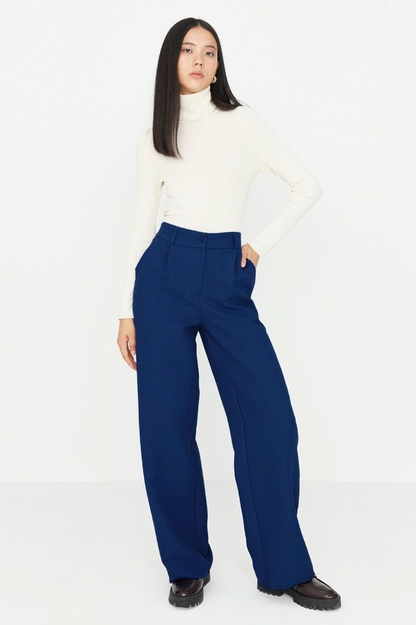 Trendyol Trendyol Indigo Wide Leg Trousers