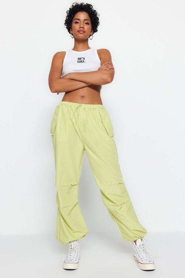 Trendyol Trendyol Lime Parachute Woven Trousers