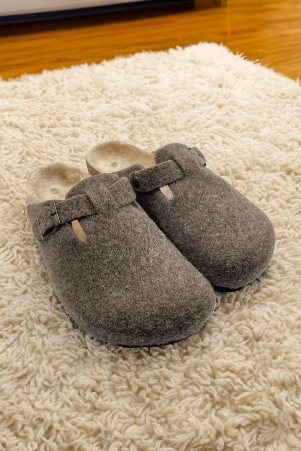 Trendyol Trendyol Mink Für Lined Women's Sabo Home Slippers