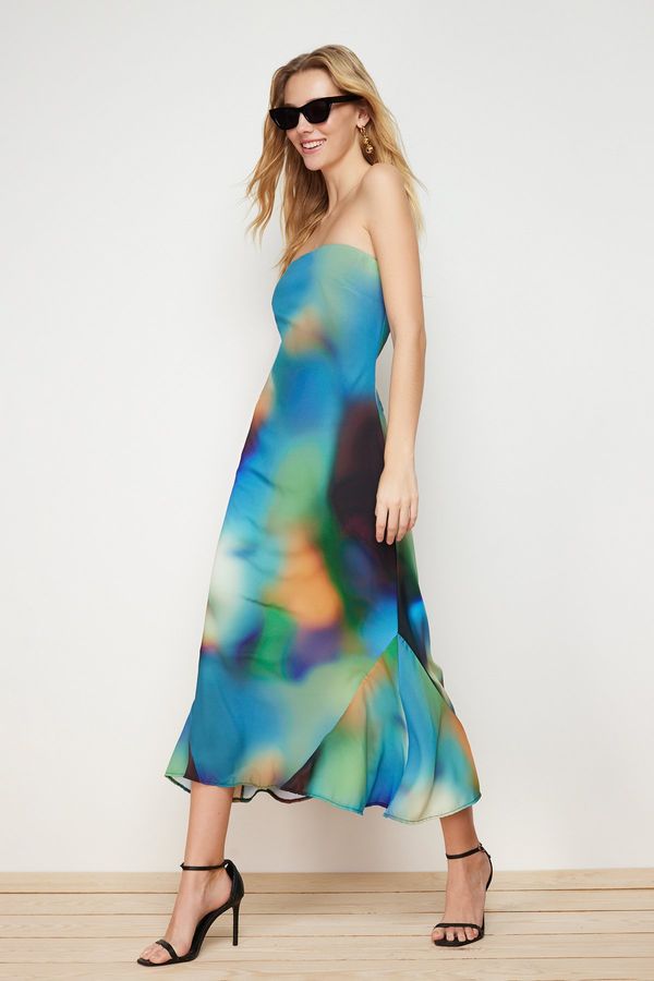 Trendyol Trendyol Multi Color Woven Midi Dress