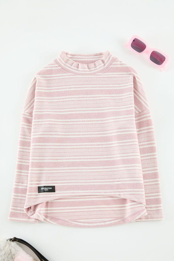 Trendyol Trendyol Pink Girl Plain Knit T-Shirt