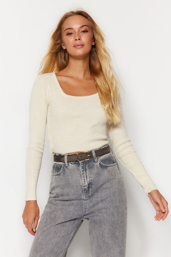 Trendyol Trendyol Stone Crop Knitwear Sweater