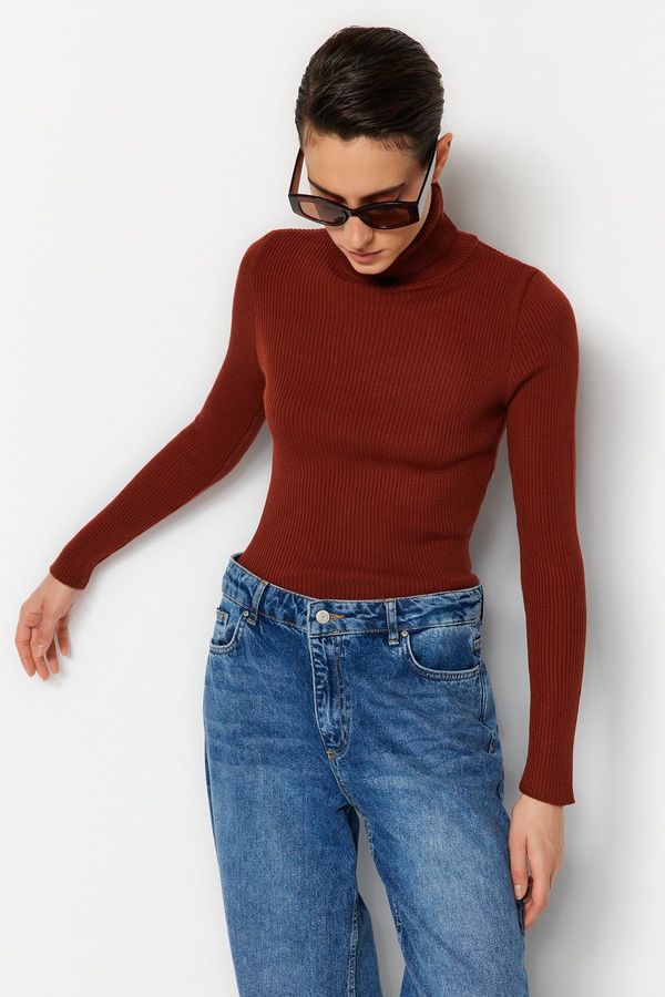 Trendyol Trendyol Tile Basic Turtleneck Knitwear Sweater