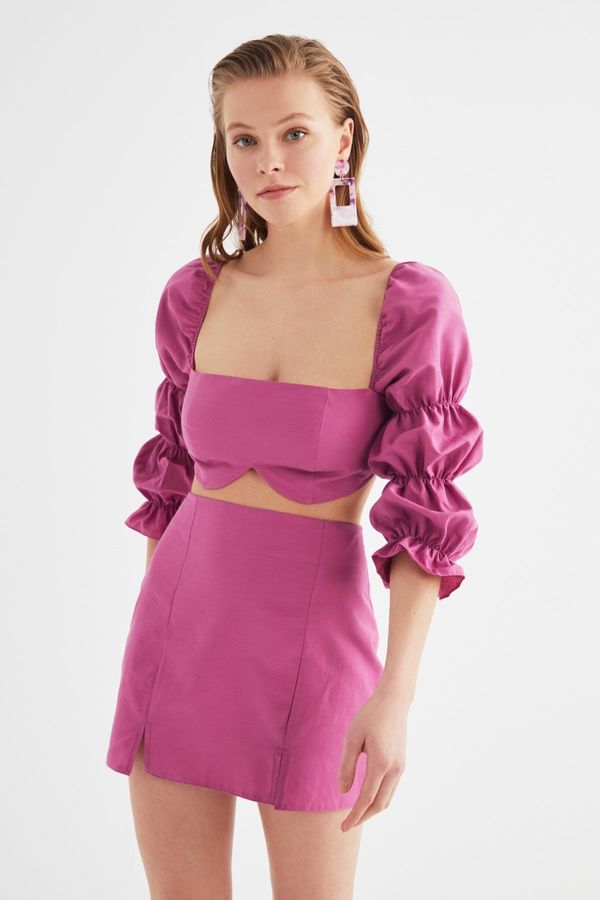 Trendyol Trendyol Two-Piece Set - Pink - Fitted