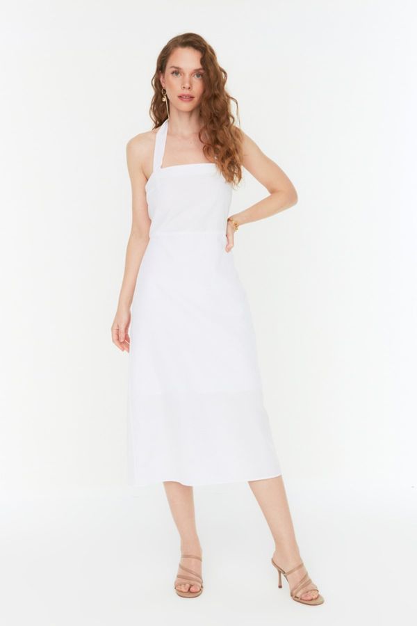 Trendyol Trendyol White Halterneck Dress
