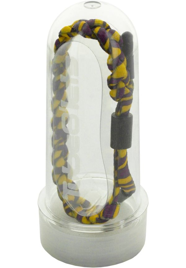 TUBELACES TubeBlet Zebra Purple/Yellow