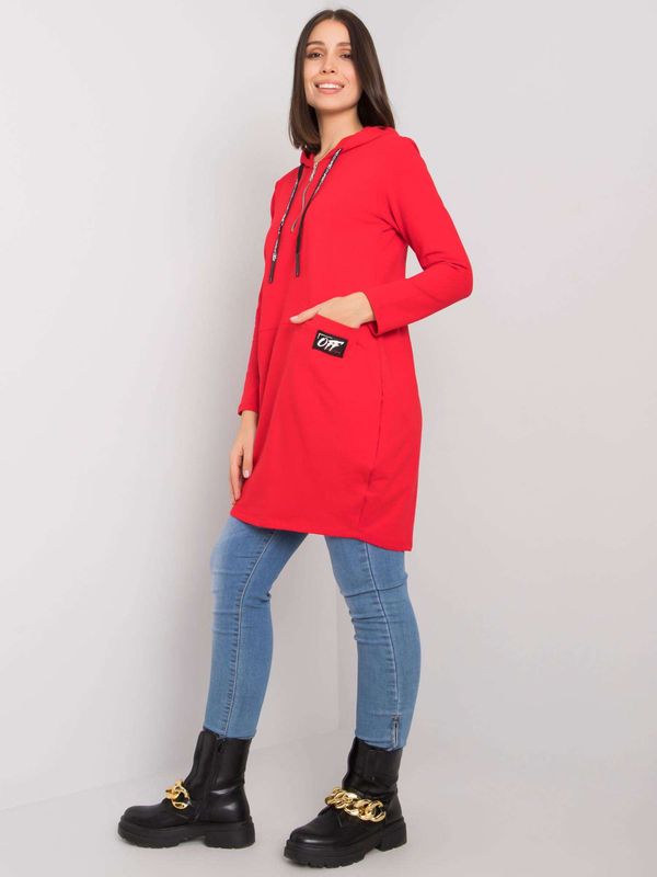 RELEVANCE Tunic-RV-TU-7238.36-Red